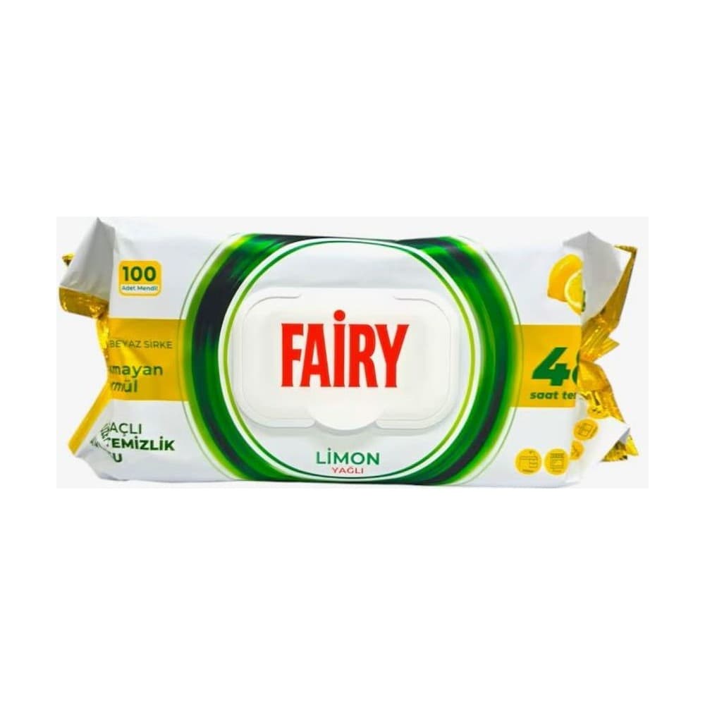 Fairy Servețele Umede Universale Lemon 100buc