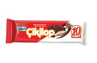 SARAY CIKILOP BISCUITI SANDWICH BEZEA GLAZURATI CU CACAO 180GR (1X12)
