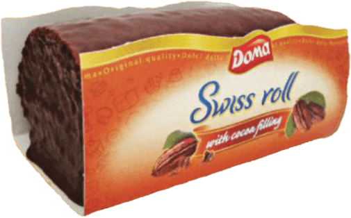Swiss Roll Doma Cocoa 115GR (1X12)