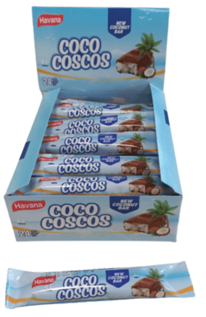 Cocos Coconut Bar 20GR (12X24)
