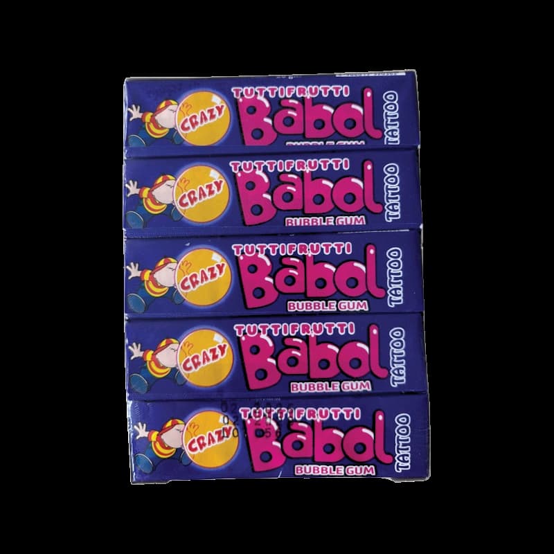 Crazy Babol Tuttifrutti 20GR (24X20)