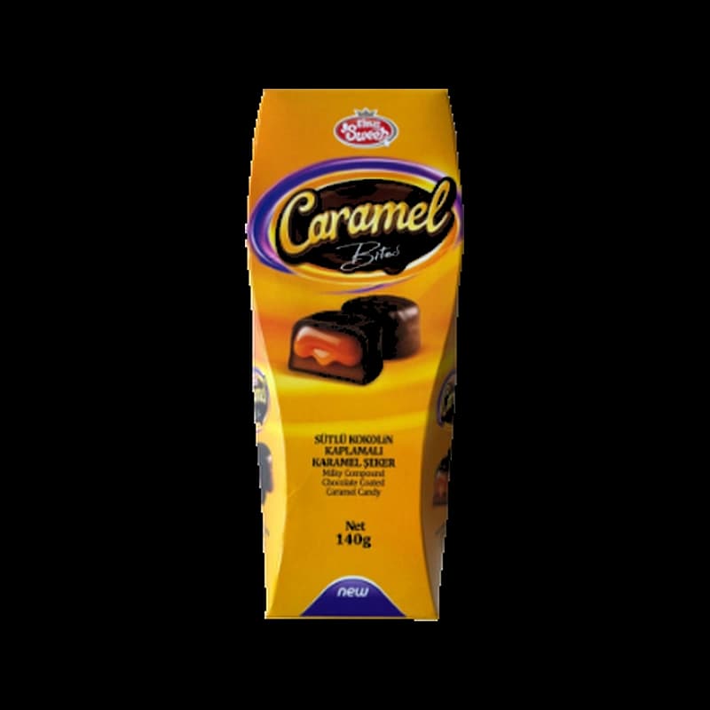 Bomboane cu Caramel Invelite in Ciocolata 110GR (1X24)