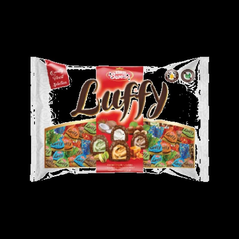 Luffy Ciocolata Asortata cu Umplutura Cremoasa 800GR (1X6)