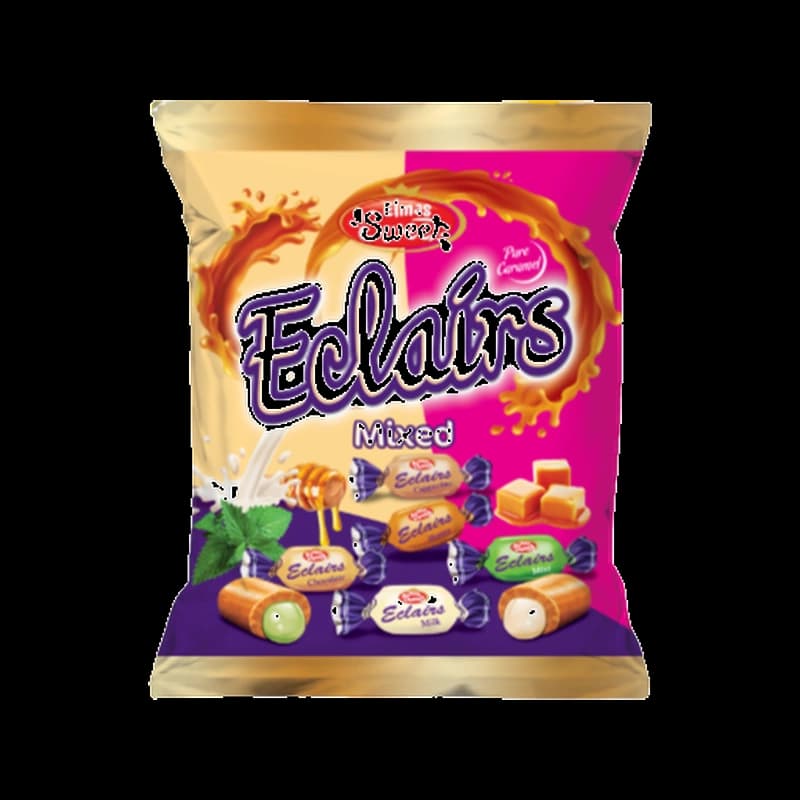 Eclairs Caramele Mix 110GR (1X24)