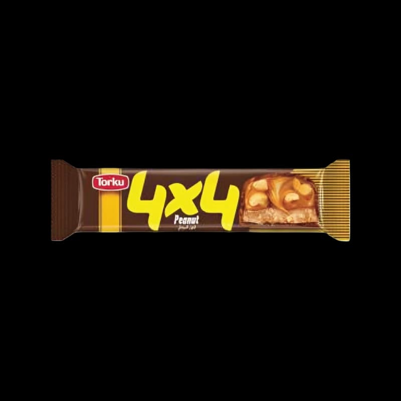 Torku 4X4 Baton Nuga cu Caramel si Alune 40GR (6X24)