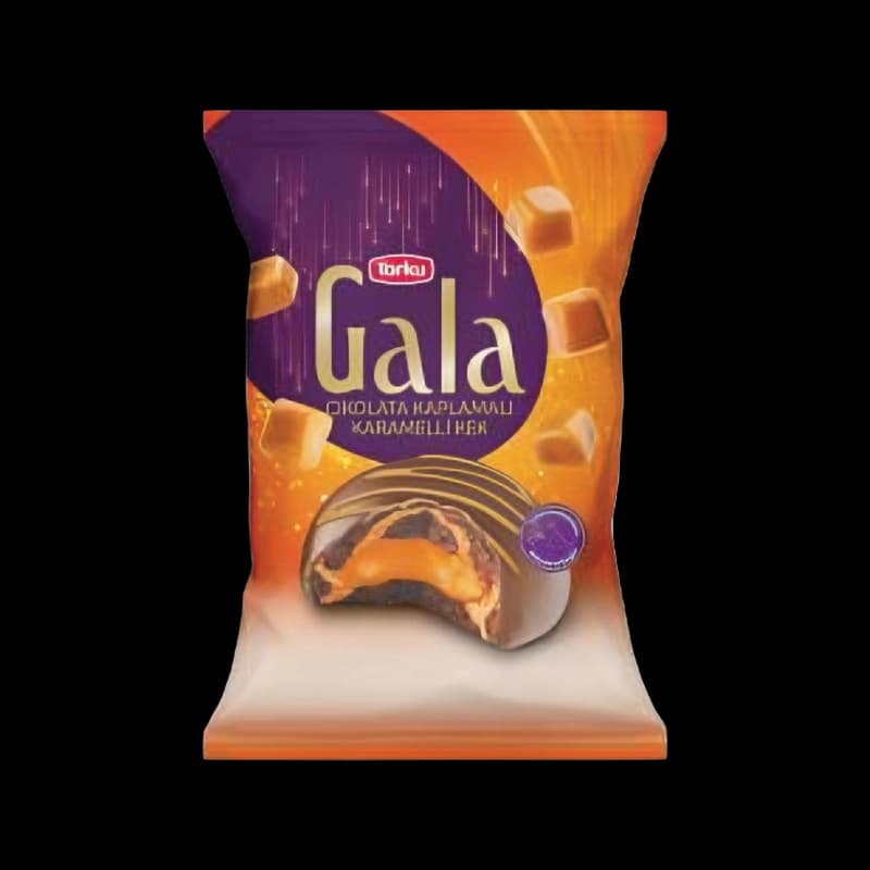 Torku Gala Cake Invelit in Ciocolata cu Cream Caramel 50GR (6X24)