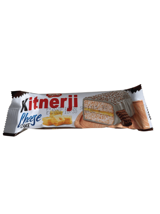 IR Cake Milky with Cheese Cream Decorated with Cocoa Biscuit Kitnergy 50GR (6X24)