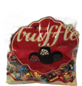 Adel Bliss Truffle Polybag Assorted 900GR (1X8)
