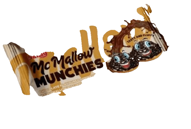 SARAY MC MALLOW BISCUITI CU MARSHMALOW CU GLAZURA DE COCOS 100GR (1X24)