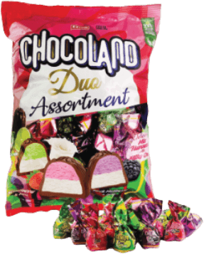 Chocoland Duo Bag Mix 1000GR (1X8)