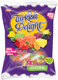 Jelaxy Turkish Delight 800GR (1X8) Assort