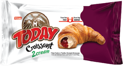 Today Croissant 40GR (4X20) Cherry-vanilla