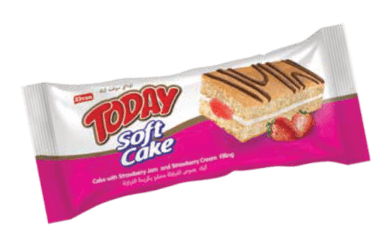Today Mini Softcake Strawberry EG 25 GR (12X12)