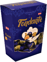 Fondante Milky Bitter Cioco.Cutie 250GR (1X18) Albastru